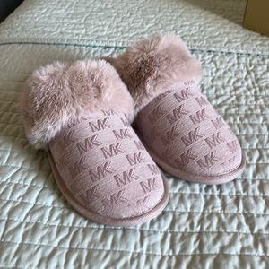 Michael Kors furry slippers 9
